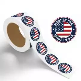 High-Quality Made in USA Stickers for Brands , Union Township