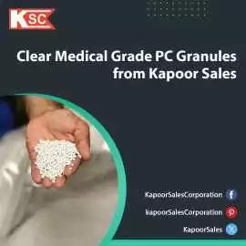 Clear Medical Grade PC Granules from Kapoor Sales, $ 0
