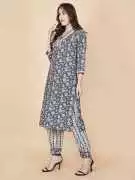 Elegant 3 Piece Suit Navy Blue by Pretty Lady, ₹ 2,951
