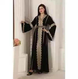 Stylish Black Kaftan for Women – Mirraw Brand, $ 100