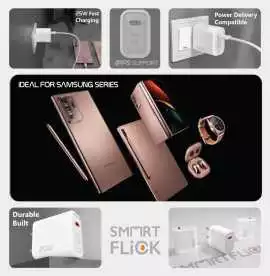 Smartflick Super Volt 25W Type-C Mobile Charger – , $ 0