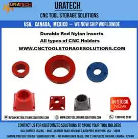 Uratech : High-Quality Red nylon inserts, Lockport