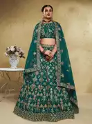60% Off on Green Lehenga Cholis for Special Events, $ 65