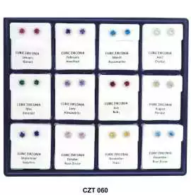 5 MM Birthstone Studs, $ 72