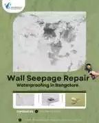 Wall Seepage Repair Waterproofing in Bangalore, Bengaluru