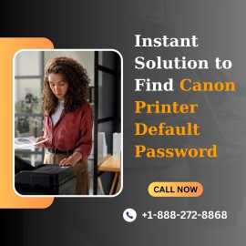Instant Solution to Find Canon Printer Default Pas, Haltom City