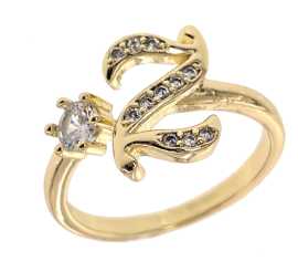Initial Adjustable Ring, $ 3