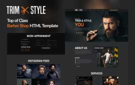 HTML Website Templates, London