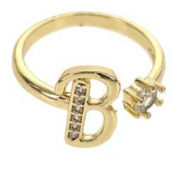 Initial Adjustable Ring, $ 3