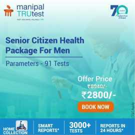 Best Senior Citizen Health Packages For Men - Mani, Mumbai