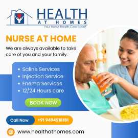 Nurse at home in Hyderabad, Hyderabad