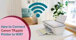 Connect Canon TR4500 Printer to Wifi, New York