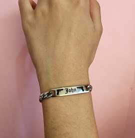 Silver Curb Bracelets | Curb Chain Bracelet, $ 22