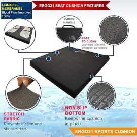 ERGO21 LiquiCell Sports Cushion for Wheelchair, $ 97