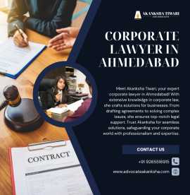 Corporate Lawyer Ahmedabad - Akanksha Tiwari Law, Ahmedabad