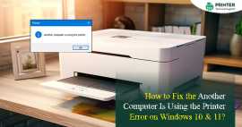 Another Computer Is Using the Printer Error on Win, New York