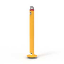 Removable Bollard With Padlock System