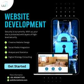Get Best Web Development Service by Web3creations, Delhi