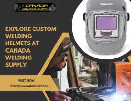 Custom Welding Helmets at Canada Welding Supply, Mississauga