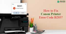 Canon Printer Error Code B203, New York