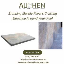 Stunning Marble Pavers Crafting Elegance Around Yo, Cheltenham