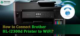 Connect Brother HL-l2300d Printer to WiFi, New York