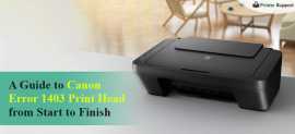 A Guide to Canon Error 1403 Print Head from Start , New York