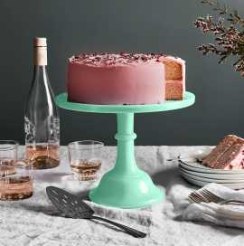 Melamine Cake Stand Pastel Green (9 Inches), $ 33