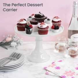 Melamine Cake Stand White 11 Inches, $ 34