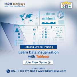 Tableau certification course at H2k Infosys, Atlanta