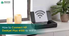 Connect HP Deskjet Plus 4100 to WiFi, New York