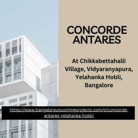 Concorde Antares Yelahanka Hobli  , Bengaluru
