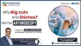 Best Arthroscopy Surgeon in Lucknow - Dr Divyanshu, Lucknow