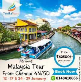 Malaysia Tour from Chennai