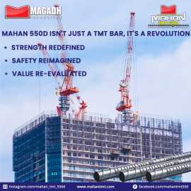 The Best TMT is Here: Mahan 550D, Patna