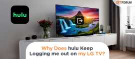  Hulu Keep Logging me out on my LG TV, New York