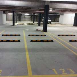 Guarding Spaces Safely: Premium Rubber Wheel Stops