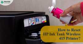 Reset HP Ink Tank Wireless 415 Printer, New York