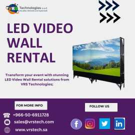 Key Benefits of LED Video Wall Rentals in Riyadh, Riyadh