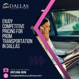 Prom Transportation Dallas Prices, Dallas