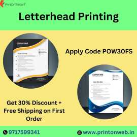 Order Custom Letterhead Prints Fast and Easy Today, Lucknow