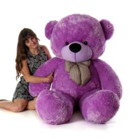 6ft Purple Teddy Bear at Giant Teddy, $ 210