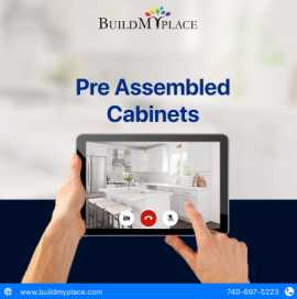 Stylish and Durable Pre Assembled Cabinets, $ 92