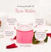 Organic Rose Water Elegance, San Diego
