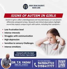 Signs Of Autism In Girls, Lucknow