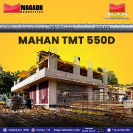 Buy High-Strength Mahan TMT 550D Bars | Magadh, Patna