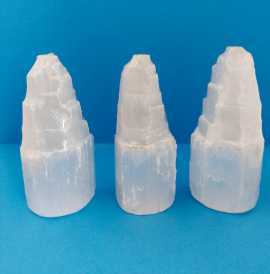 Morocco White Selenite Crystal for Reiki Healing, Los Angeles