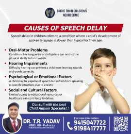 Causes Of Speech Delay, Lucknow