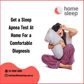 Get a Sleep Apnea Test At Home For a Comfortable , Melbourne