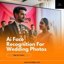 AI Face Recognition for Wedding Photos | TurtlePic, Gurgaon